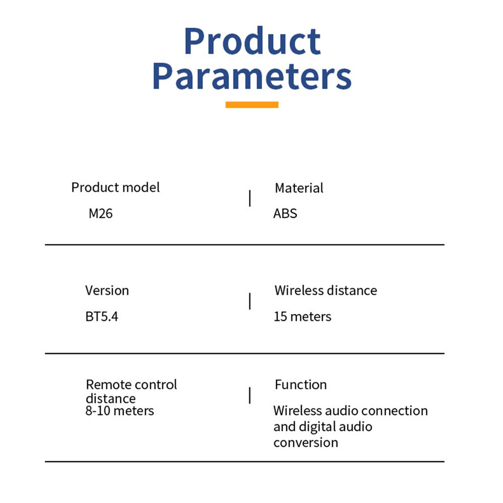 Bluetooth 5.4 Receiver Transmitter 3.5mm AUX RCA TV Home Stereo Audio Adapter