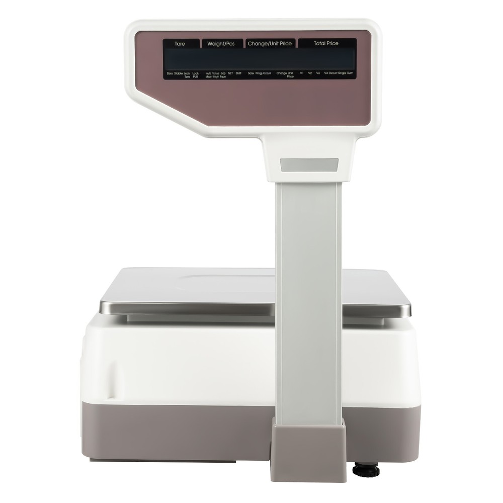 Electronic Weight Scale With Thermal Label Printer Digital Price Computing Scale