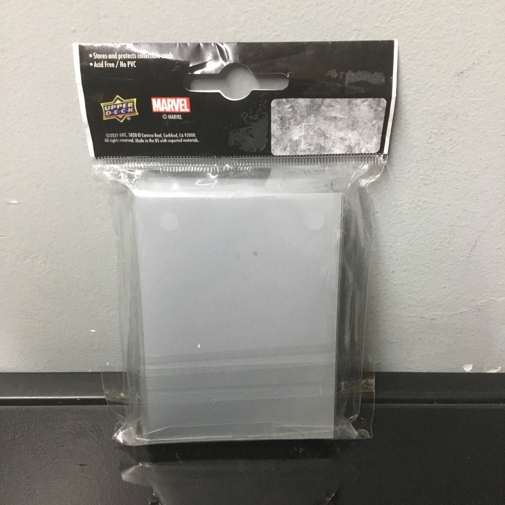 Upper Deck Marvel Deck Protector Collectible Card Sleeves Storm 65 Count