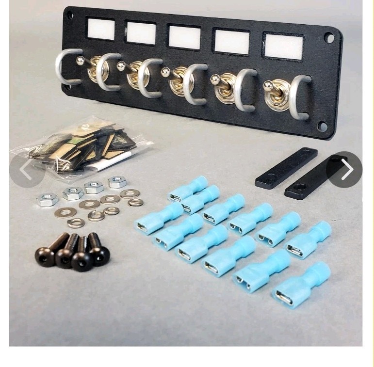 NVU RGB LED Toggle Switch Panels 24111-01