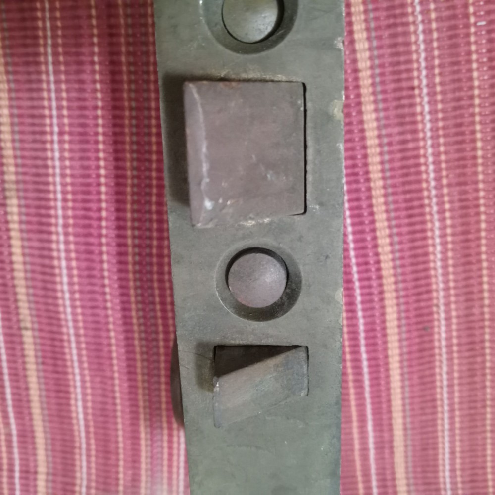 Antique Sargent Push Button Mortise Lock No Key