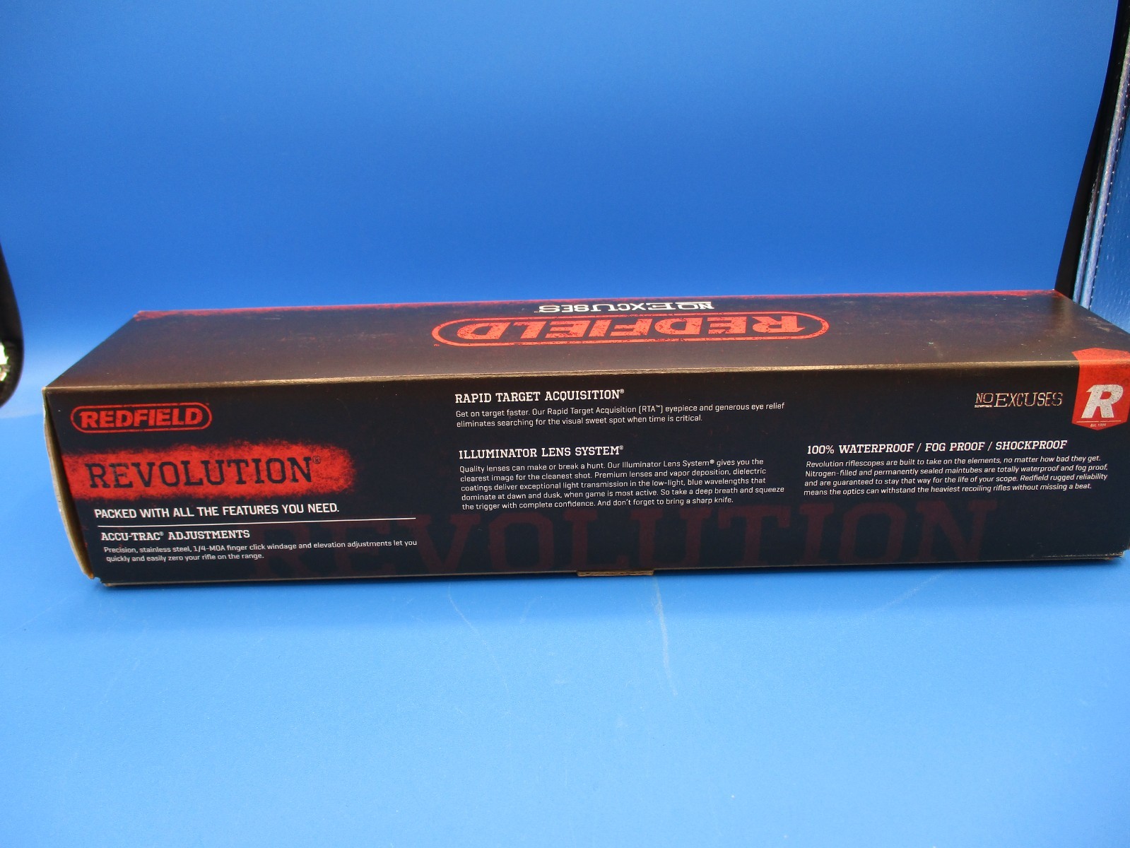 Redfield Revolution by Leupold 3-9x40 1" Matte Accu-Range Reticle