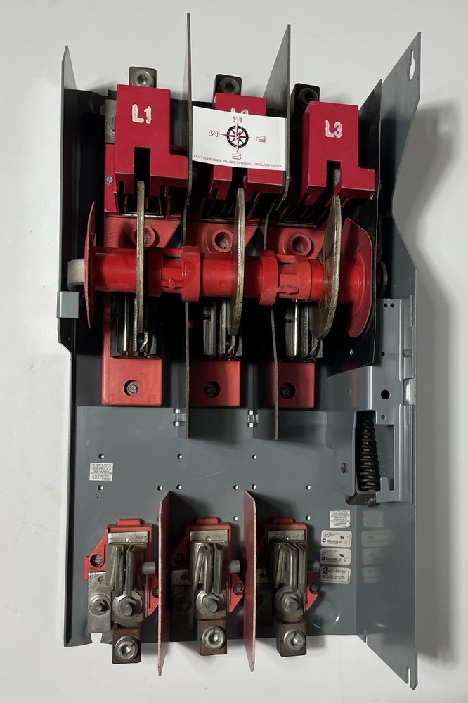 Square D 31055-344-50 Fusible 400A Disconnect Switch without handle, 3P