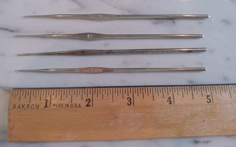 Steel Doily Crochet Hooks