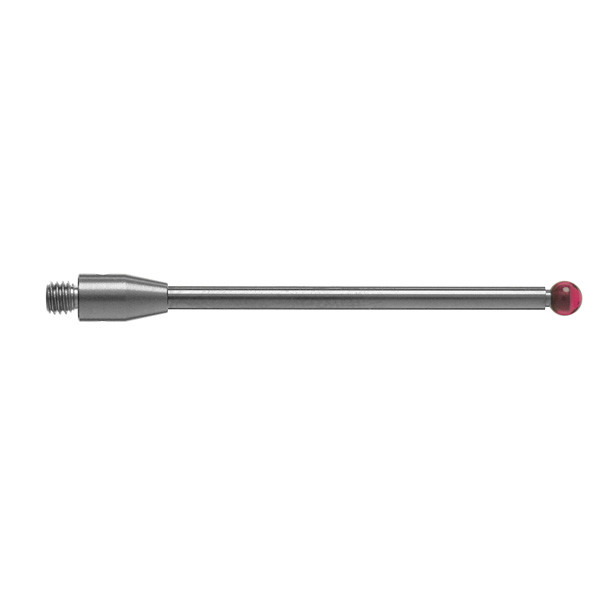 A-5003-0058 CMM Touch Probe M3 Thread Probe Stylus 3mm Ruby Ball Tips 40mm Long