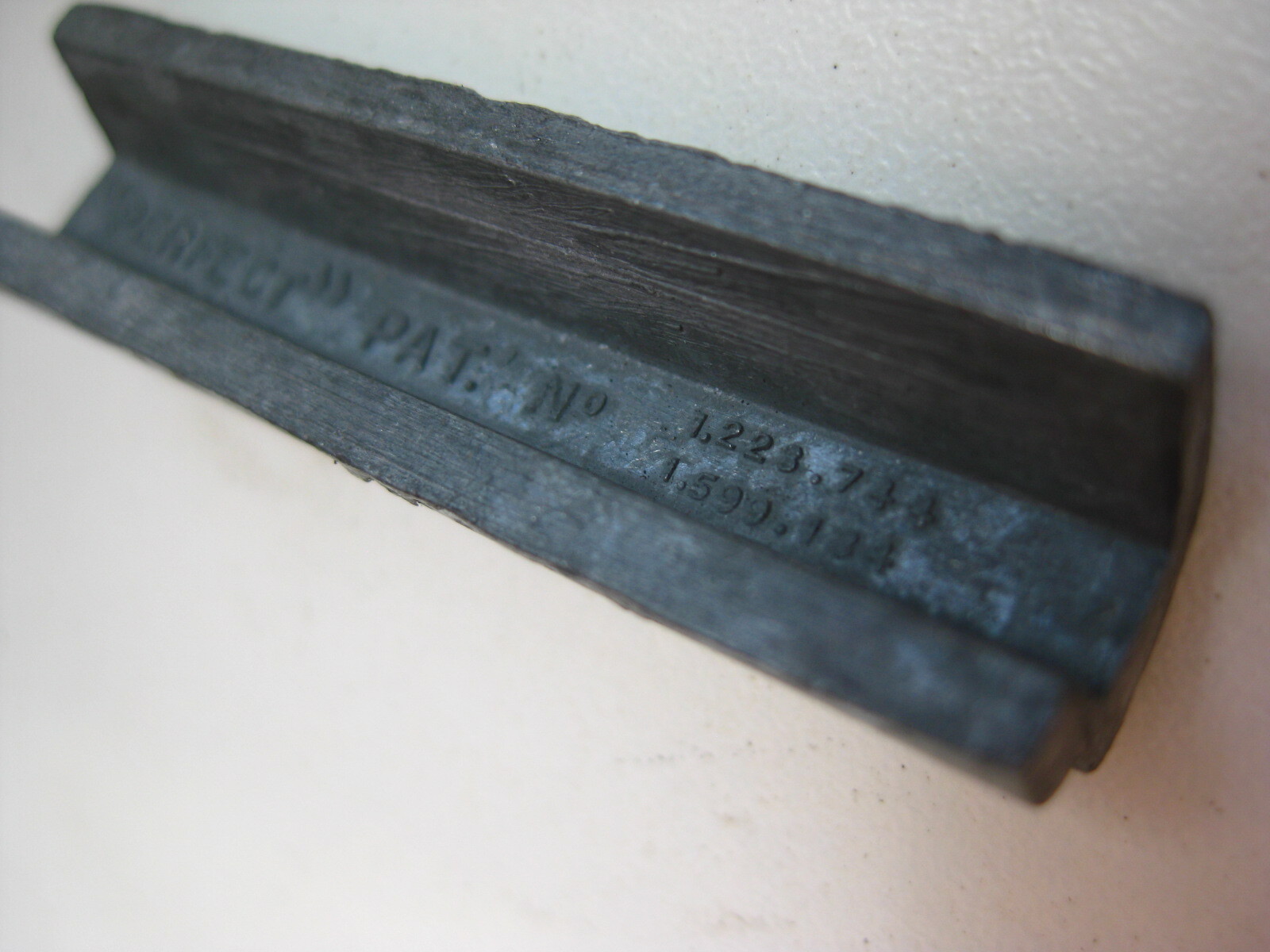 Vintage Bruno "Perfect" Oahu Lap Steel Hawaiian Guitar Upper Nut Part Project