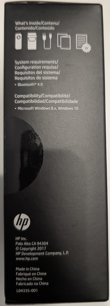 HP Elite Bluetooth Wireless Mouse w/ Laser Pointer Presentation Remote (2CE30AA)