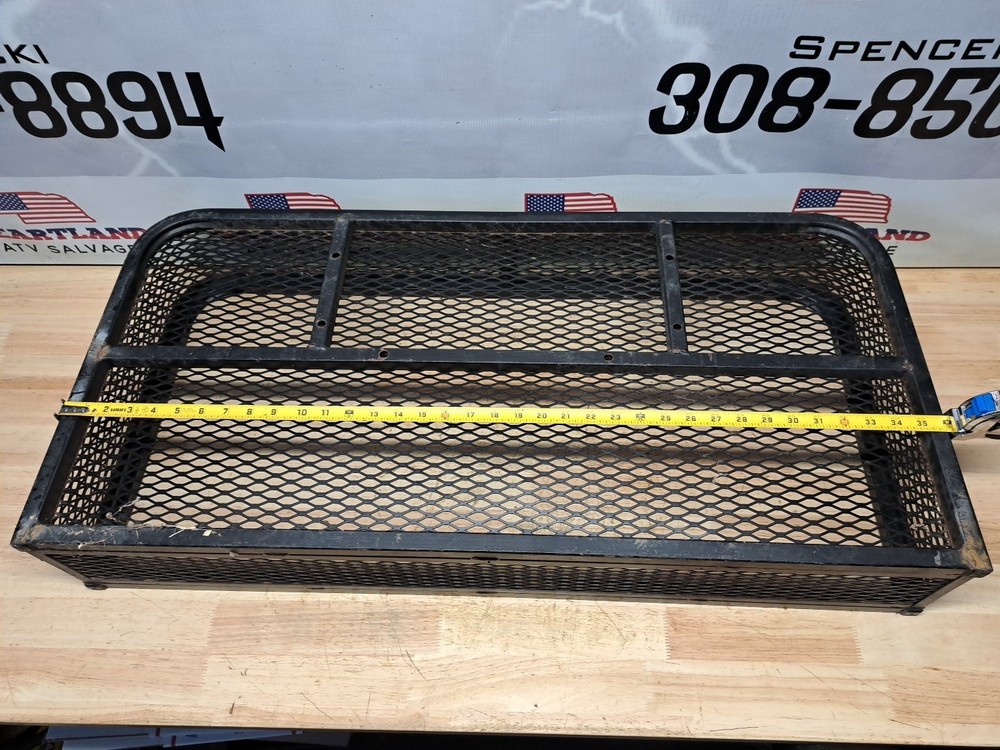 UNIVERSAL FOR ATV BLACK MESH FRONT REAR RACK R10