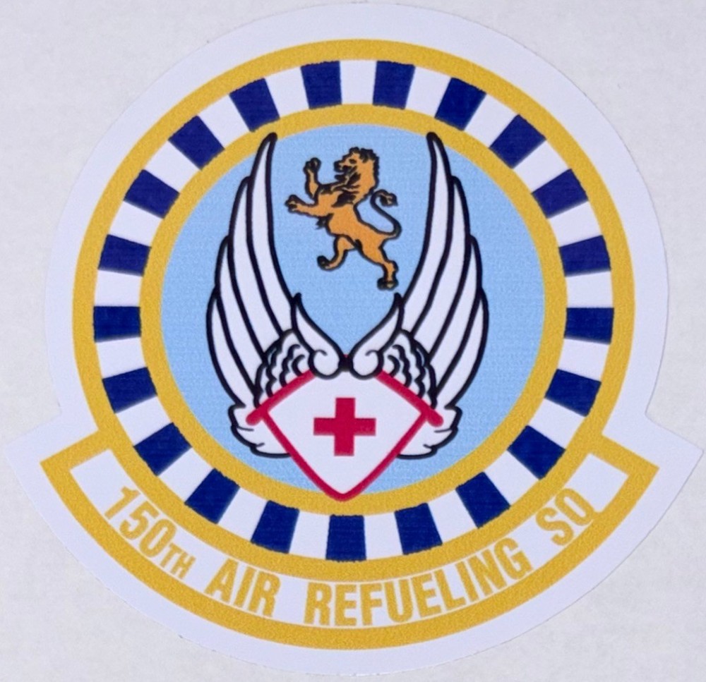 USAF 150th Air Refueling Squadron Sticker Waterproof D931