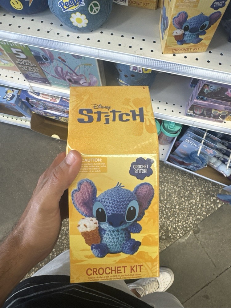 NEW, DISNEY STITCH Crochet Kit