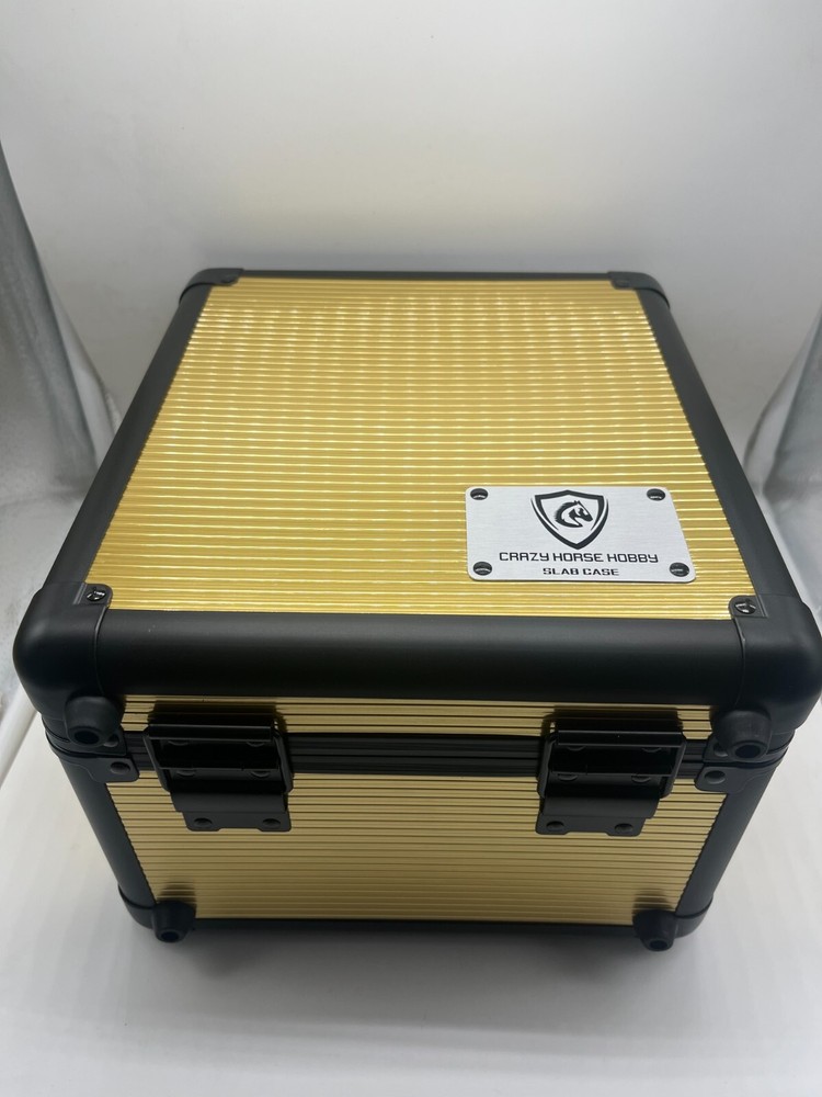 Slab case Medium Case Toploader PSA/BGS/SGC Graded Card Storage W/ Locks 2 Row