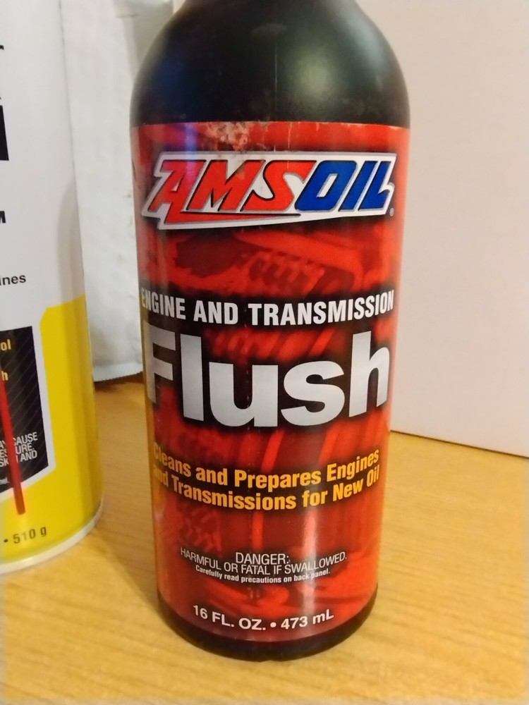 Amsoil Engine Transmission Flush + Amsoil Power Foam Induction System Cleaner