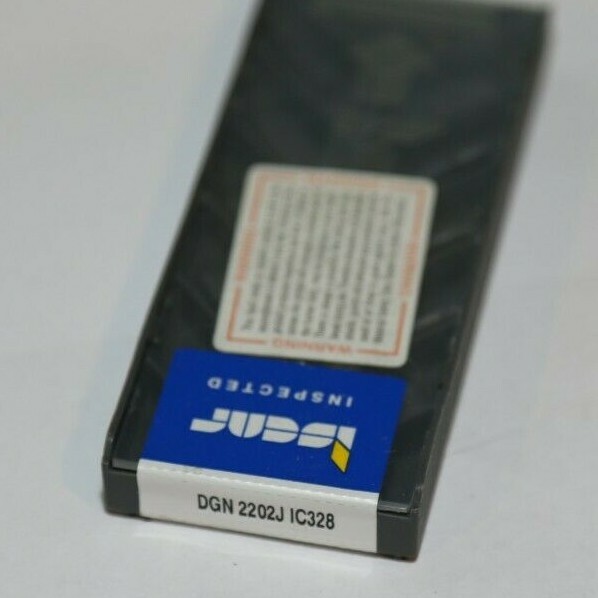 DGN 2202J IC328 ISCAR *** 10 INSERTS *** GENUINE FACTORY PACK ***