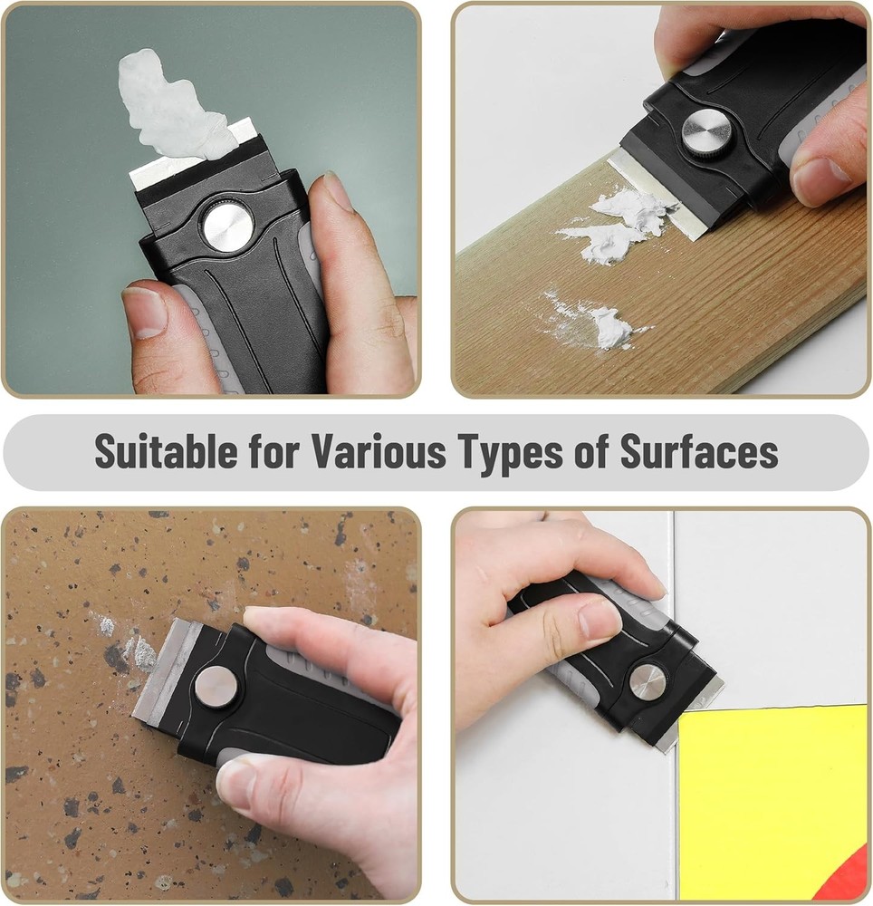 Razor Scraper Tool with Extra Blades