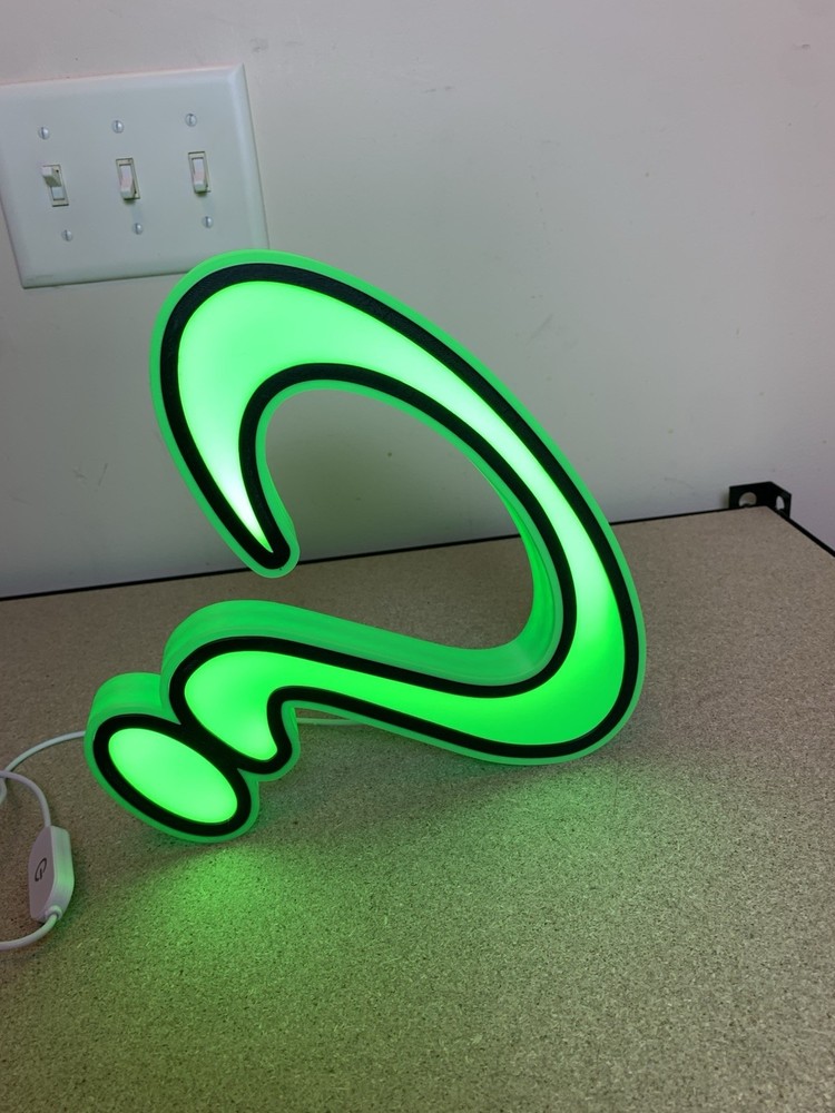 Riddler Light Box Sign V2