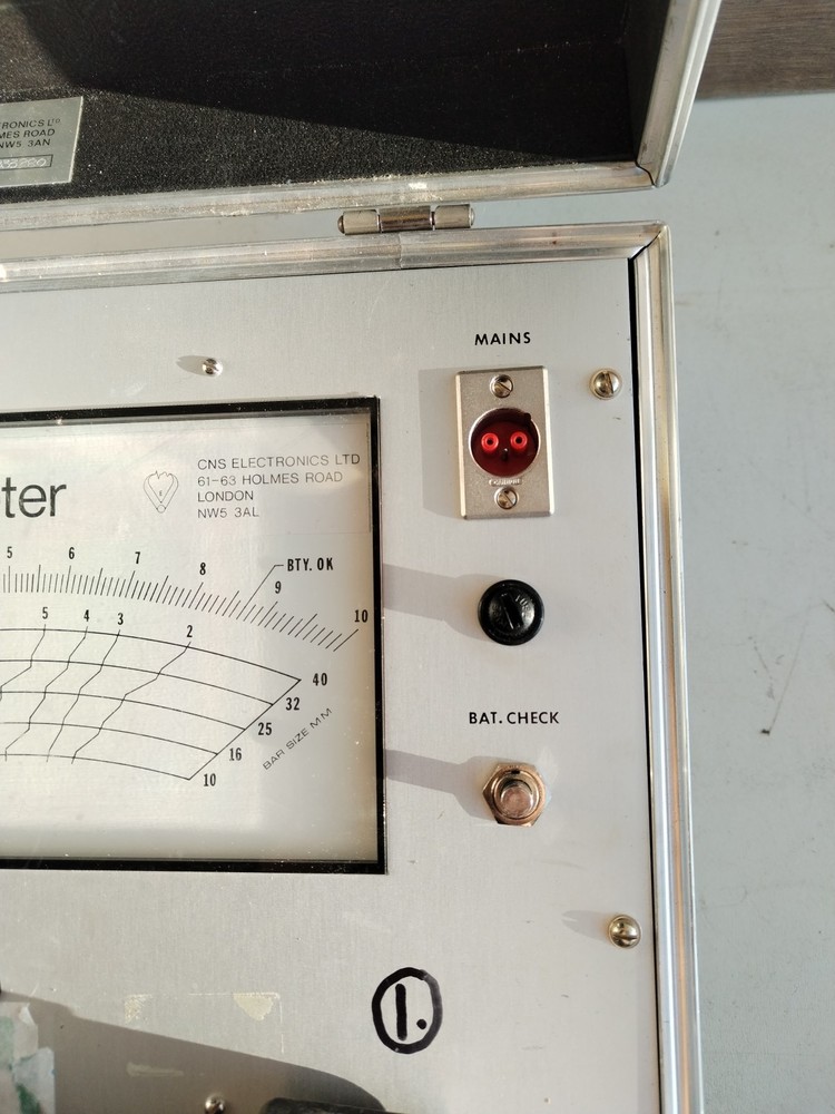 Vintage Fe Depth Meter, CNS Electronics Ltd K2C17