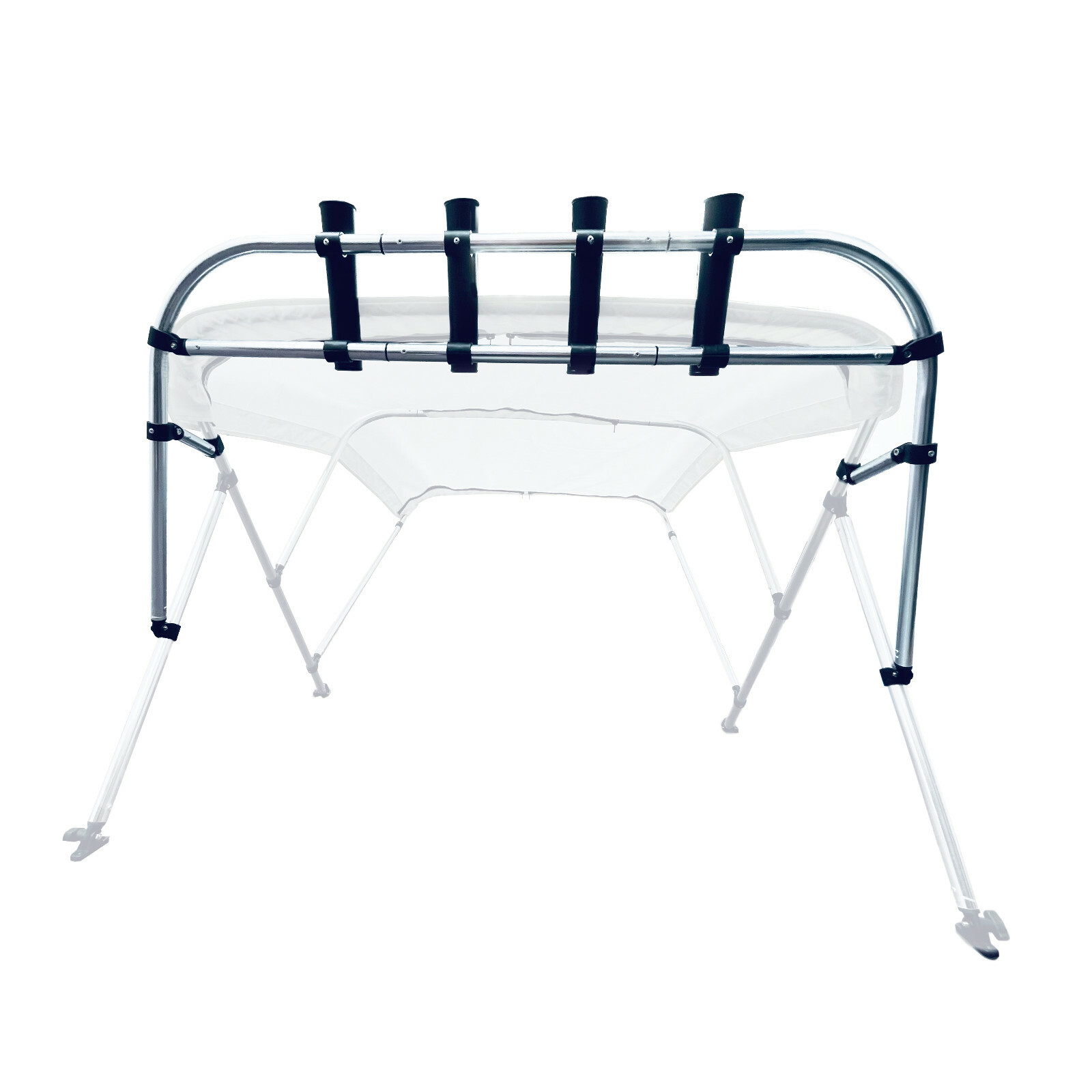 Eliteshield Boat Bimini Top Fishing Rod Holders Rod Rack Rocket Launcher