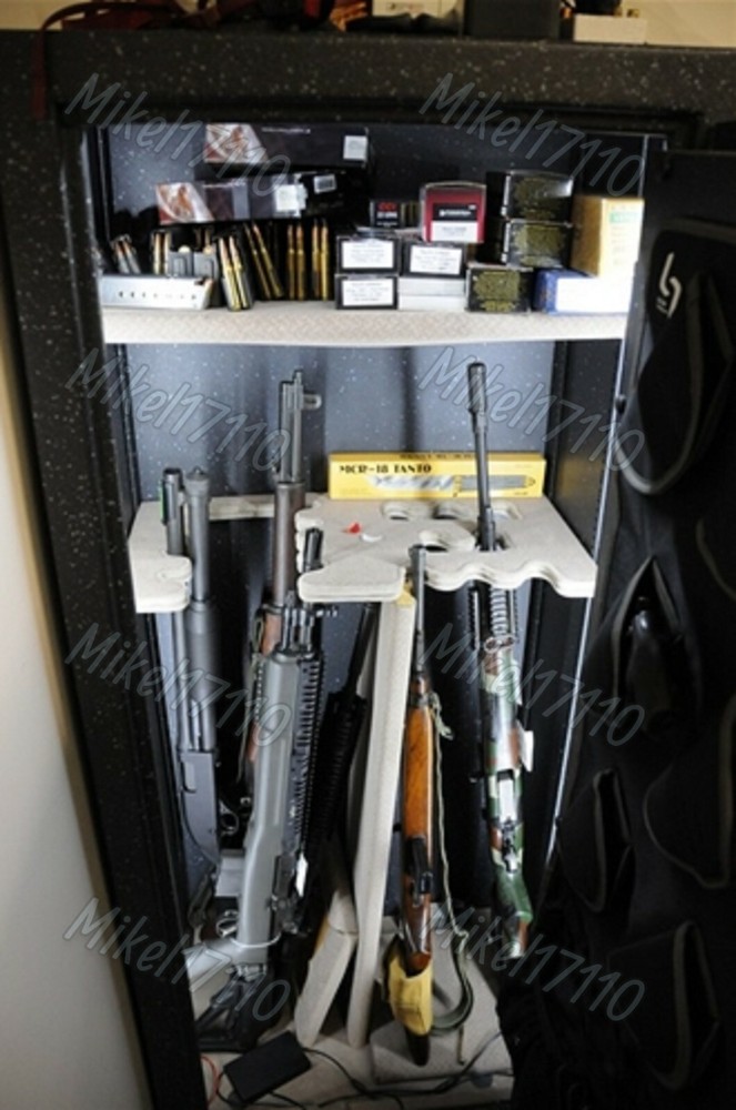LED Gun Safe Light Battery Powered Led Manual Switch White 60" x 30"