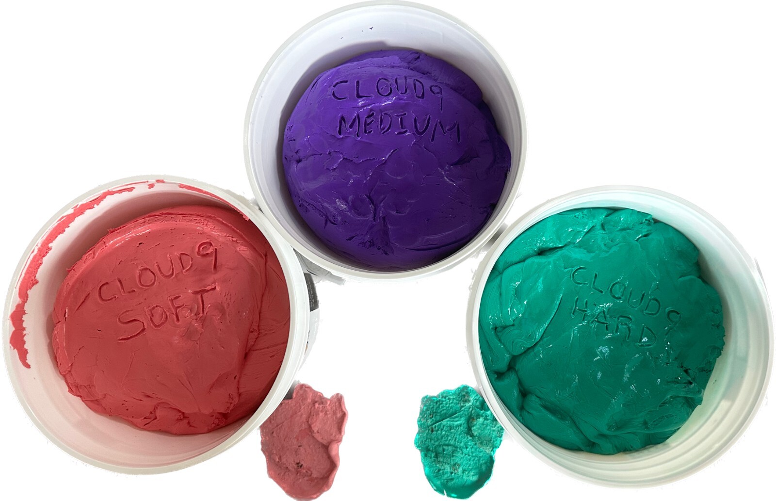 Cloud 9 Horse Hoof Silicone Putty, Medium Hardness, 3lb Pad & Impression