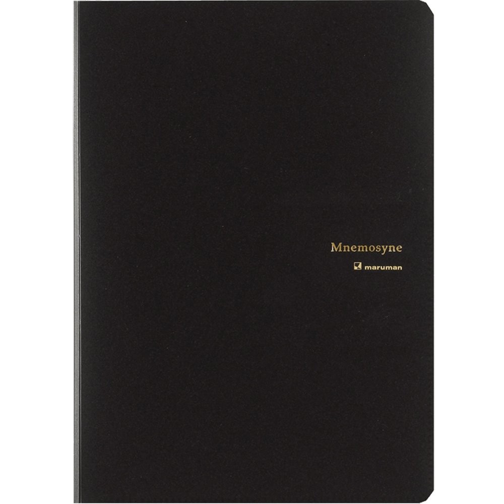 Mnemosyne Hn188a A5 Notebook With Folder Black