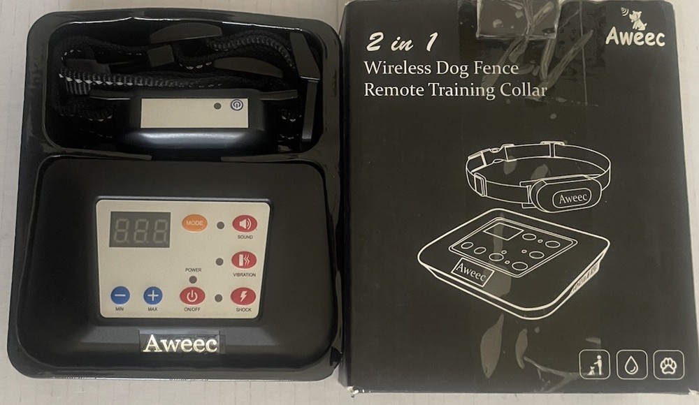 Wireless Dog Fence Remote Training Collar