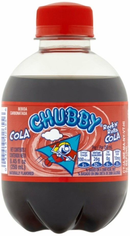 Chubby Soda 6 Different Flavors
