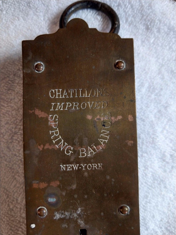 Vintage Chatillions Improved Spring Balance Scale - Used