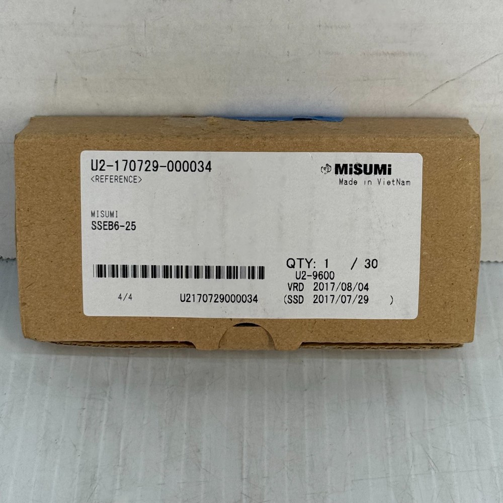 MISUMI SSEB6-25 Linear Guide Assembly Rail