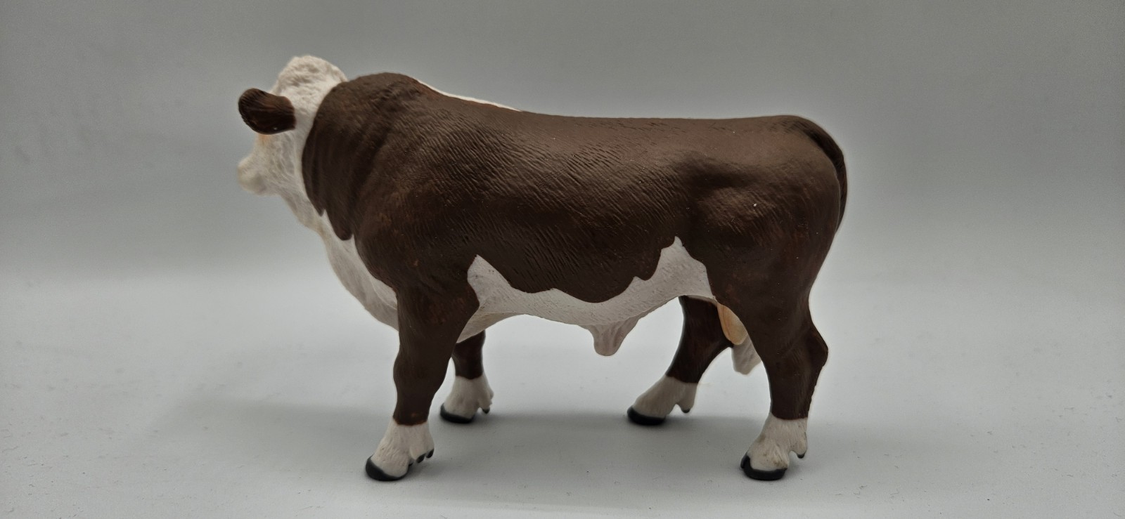 Hereford Bull Figure Toy Child Gift Plastic Figura Toro Juguete Niño 256