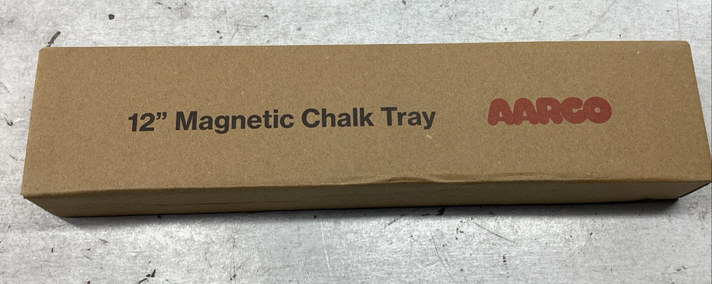 AARCO MCT-12 Magnetic Chalk Tray 12"