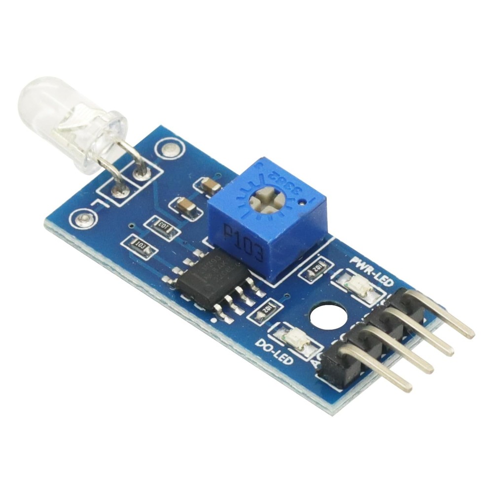 5PCS 3.3V-5V Photodiode Module LM393 Light Sensor Switch Module for Arduino R...