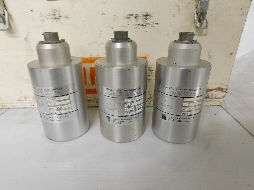 MARK PRODUCTS MODEL L-4 SEISMOMETER - INCLUDES 3 (SJL101)