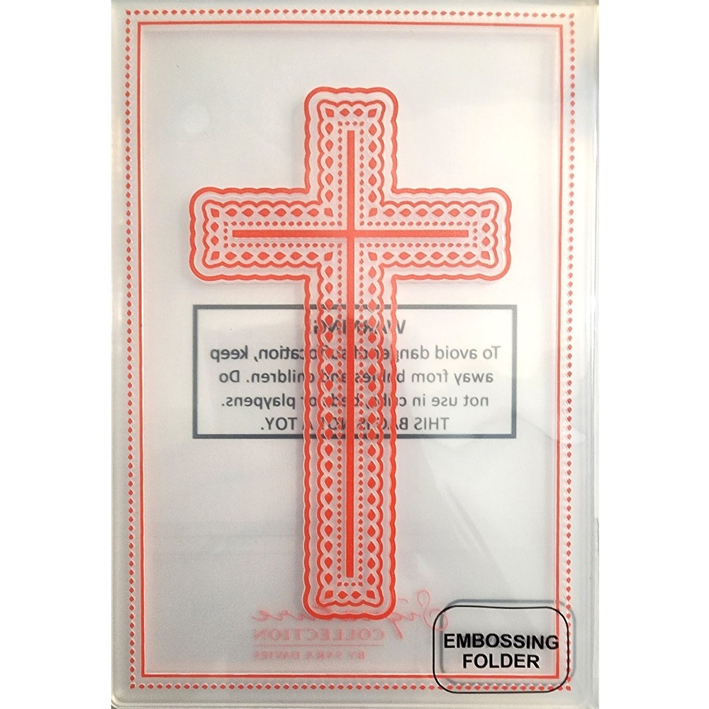 Crafters Companion Easter Collection Bunny Chick Egg Cross Embossing Folder