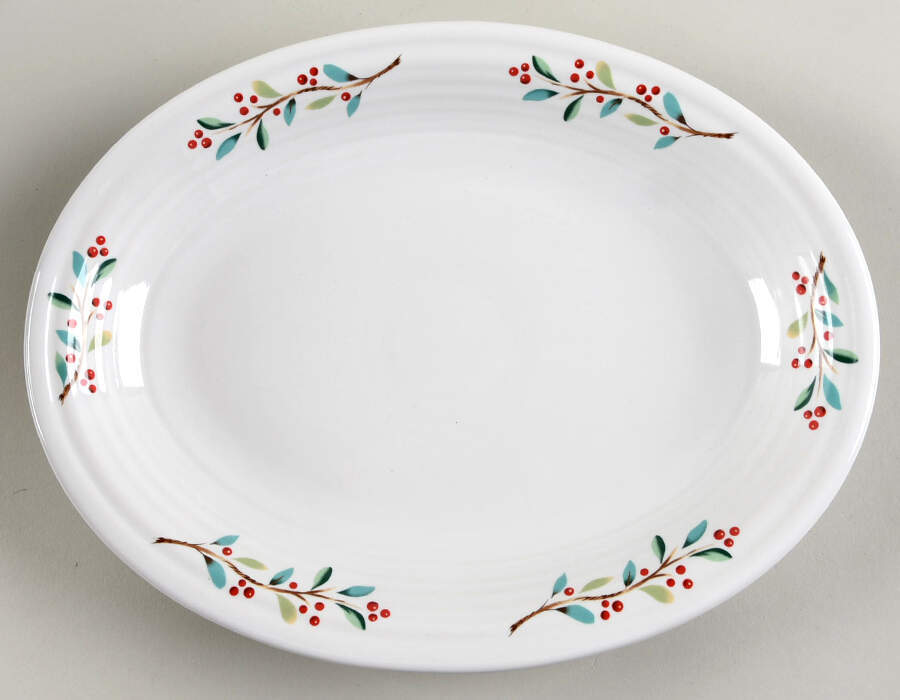 Fiesta Tableware Company Fiesta Nutcracker Oval Serving Platter 13236564