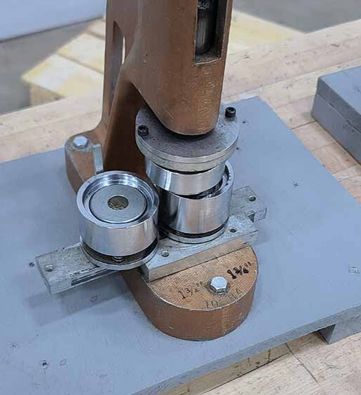 Heavy Duty Mounted Button Punch Press Machine 2.5"