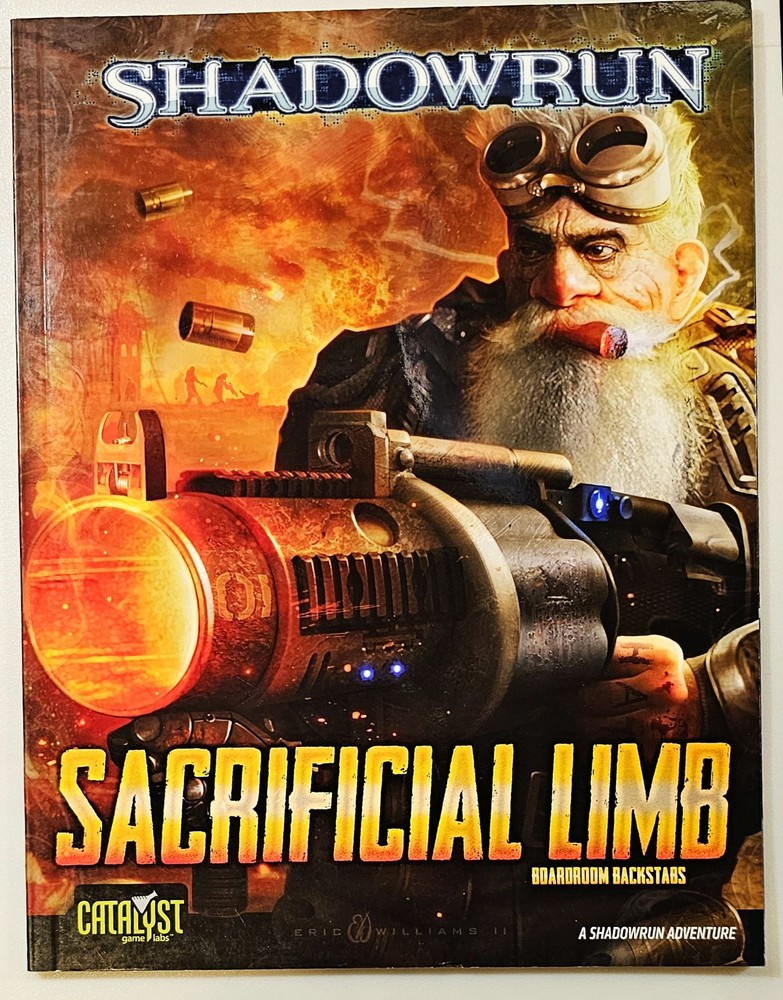 SHADOWRUN 4th EDITION BOOK LOT Catalyst Games