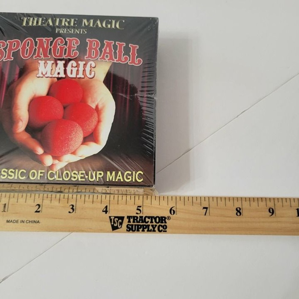 NEW Theatre Magic Presents Sponge Ball Magic Close Up Magic Trick