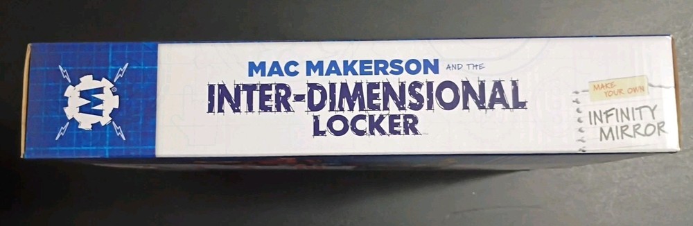 Mac Makerson And The Interdimensional Locker Smart Lab Infinity Mirror New Box