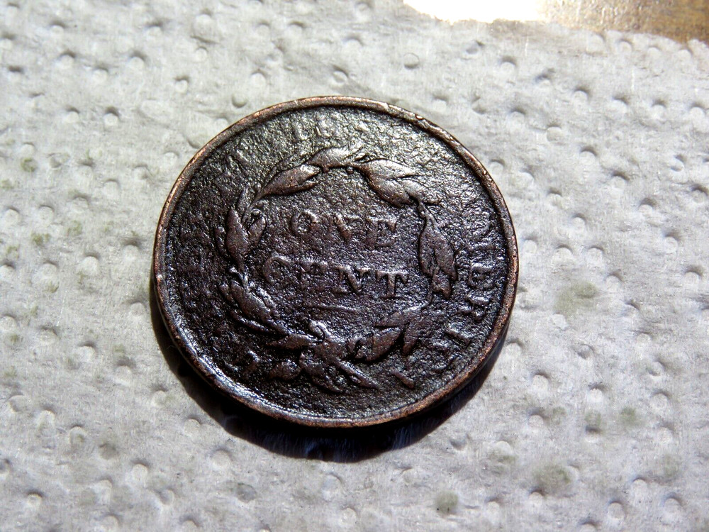1837 Coronet Matron Head LARGE CENT Copper Nice Condition D10