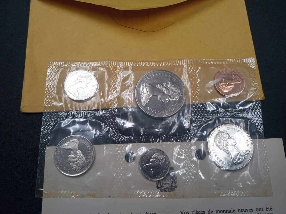 1970 Canada uncirculated coin set