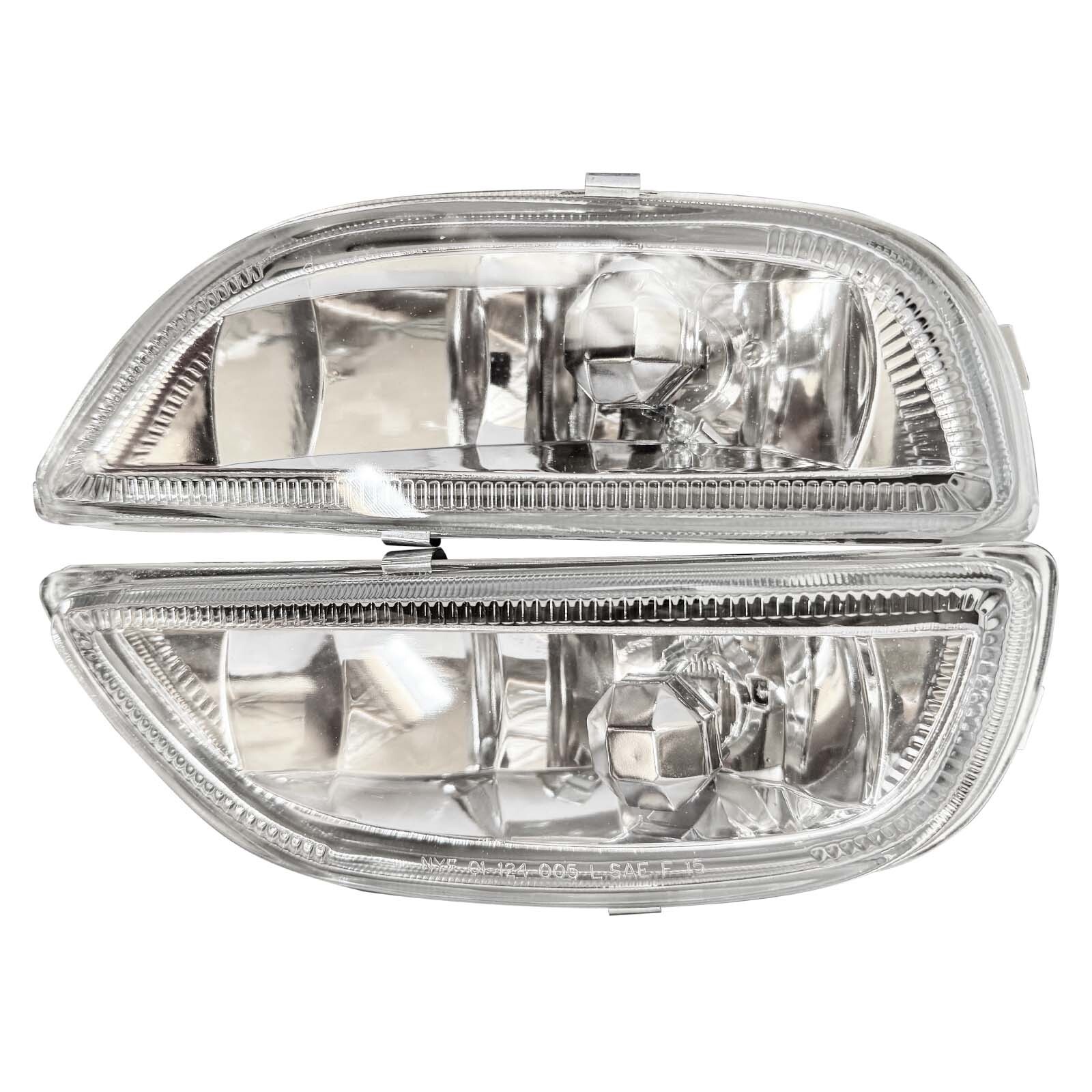 Chrome Halogen Warm Light fog Light For 2001 2002 Toyota Corolla W/Wiring 01 02