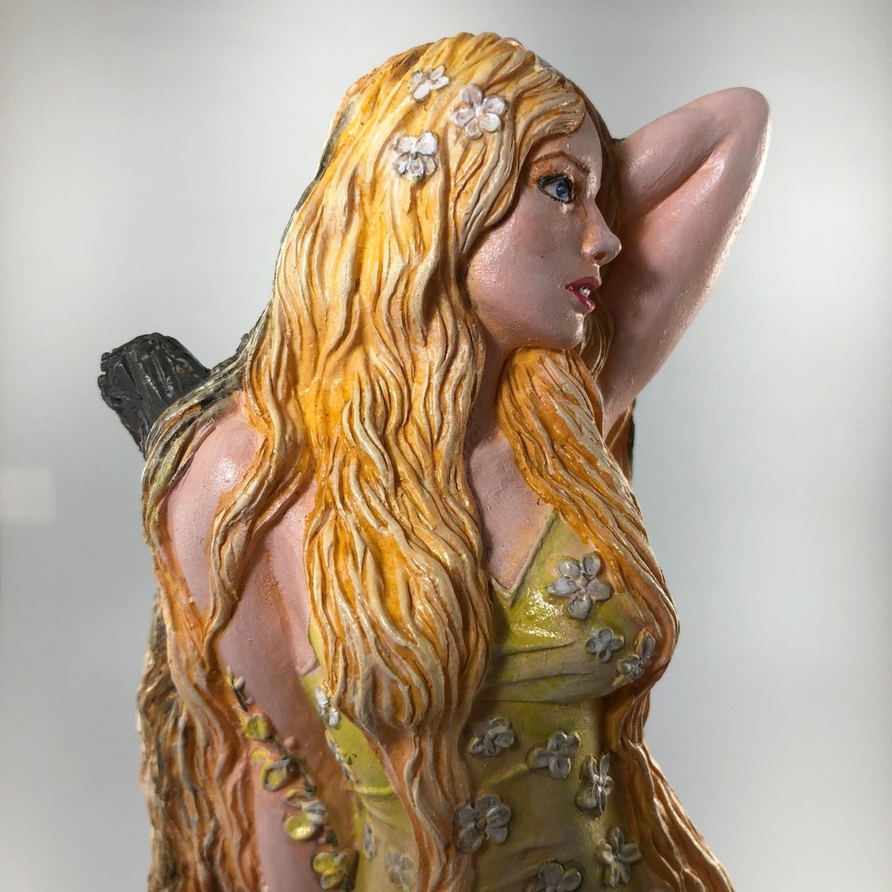 Blodeuedd / Blodeuwedd - Handcast Statue