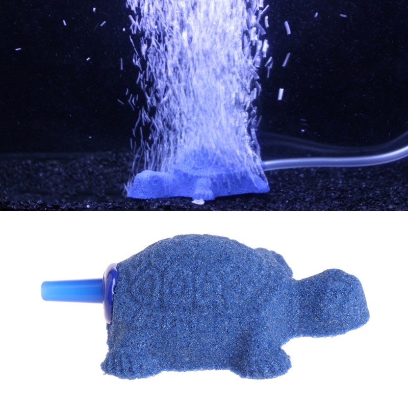 for Turtle Aquarium Bubble Air Stone Diffuser Fish for Tank Aerator Oxygen Pump