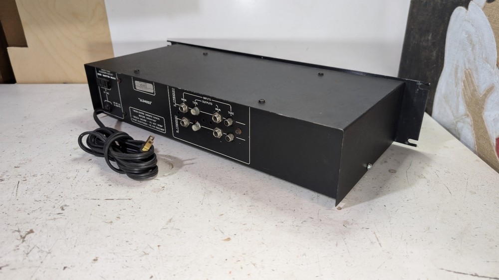 VINTAGE SPECTRO ACOUSTICS 2102R EQ GRAPHIC EQUALIZER