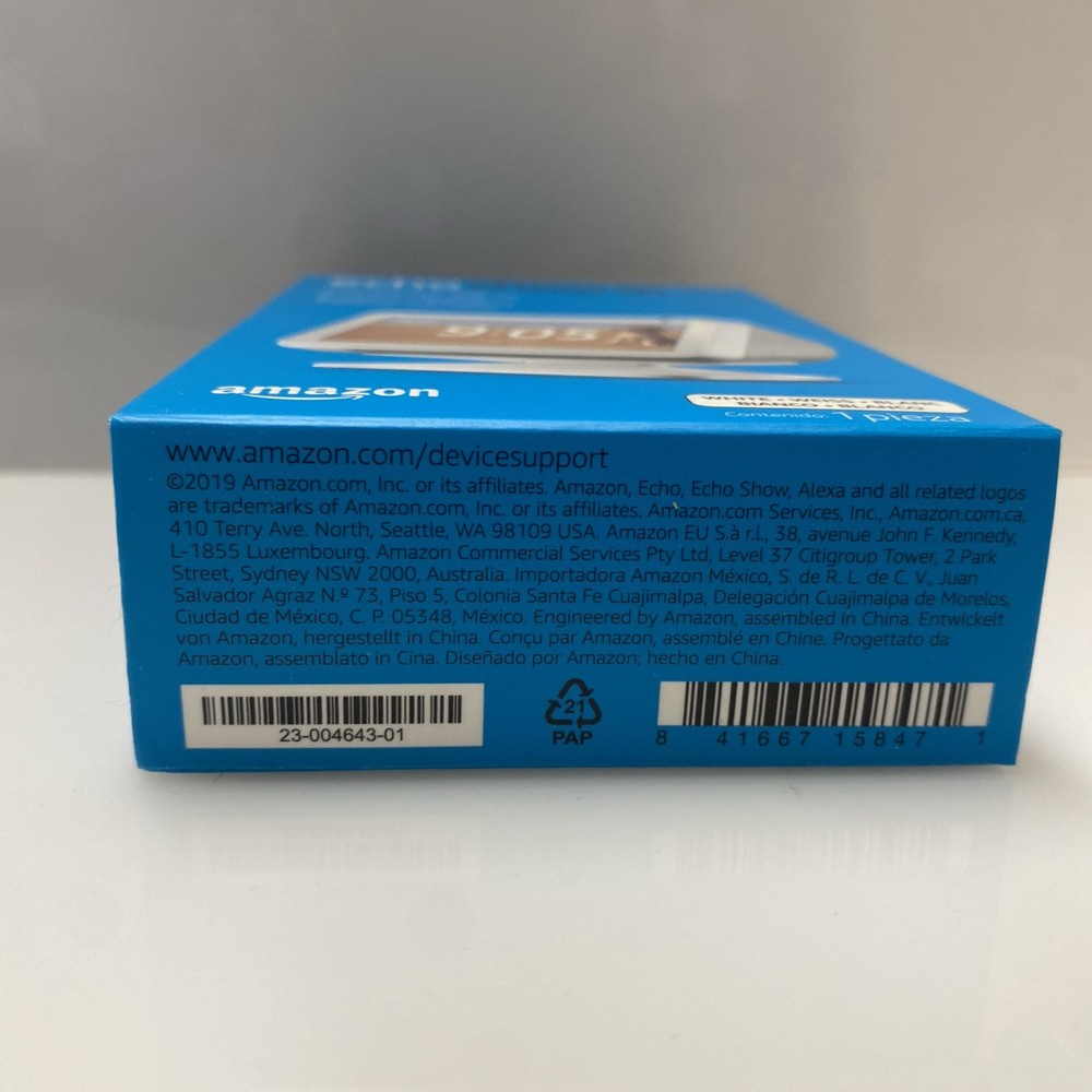 Echo Show 5 Adjustable Stand - White 1 Piece