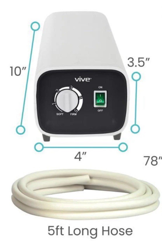Vive Alternating Pressure Pump For Bed Mattress