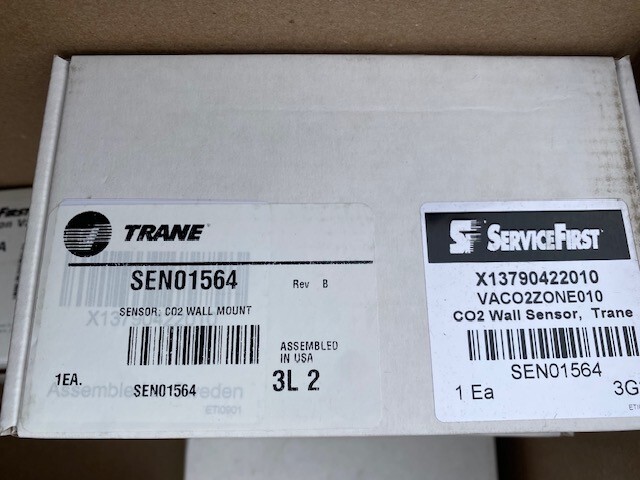 Genuine Trane SEN01564 CO2 Zone Sensor (NEW)