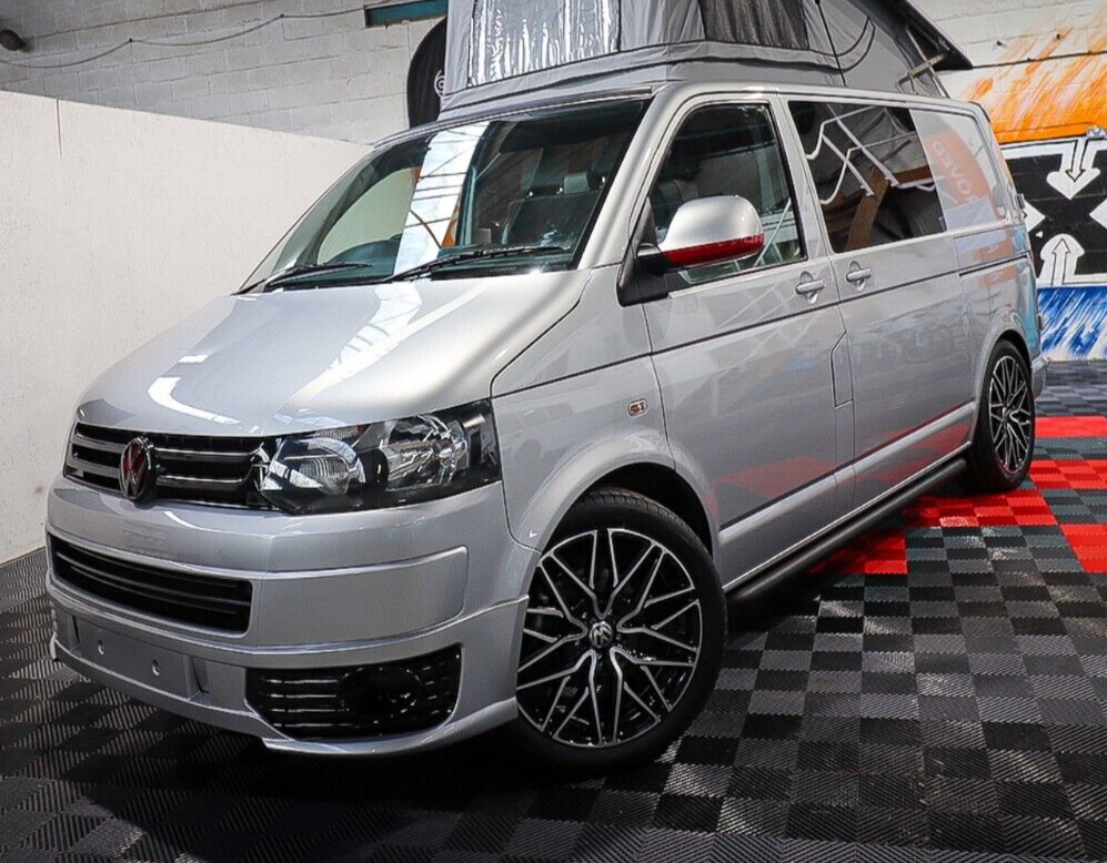 FOR VW T5.1 T5 FRONT SPOILER SPORTLINE BUMPER SPLITTER LIP 2010-2015 TRANSPORTER