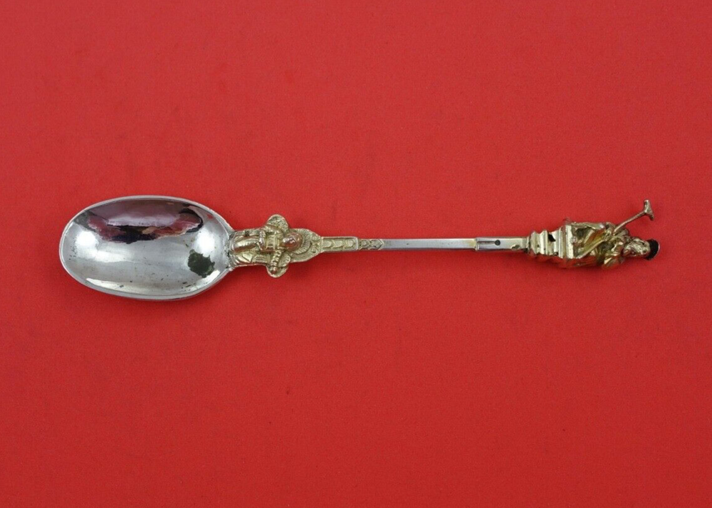 Dutch Sterling by Various Makers Teaspoon 6 1/4"