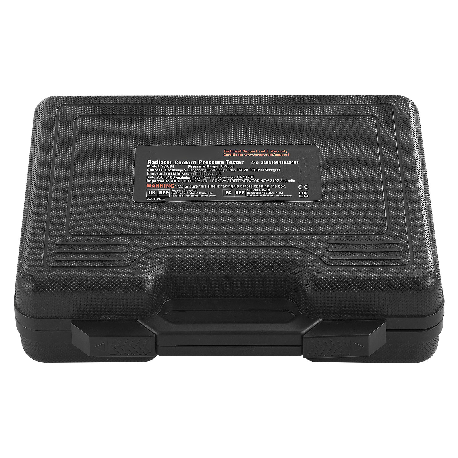 14 Pcs Radiator Pressure Tester Coolant Vacuum Purge Refill With Adapters